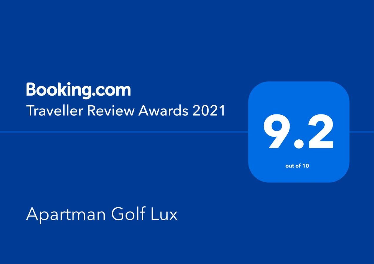 Apartman Golf Lux Bük Dış mekan fotoğraf